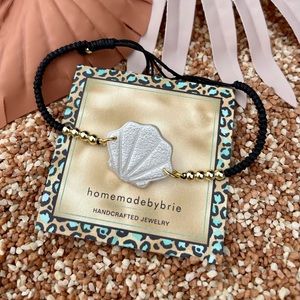 Clay Shell Adjustable Bracelet